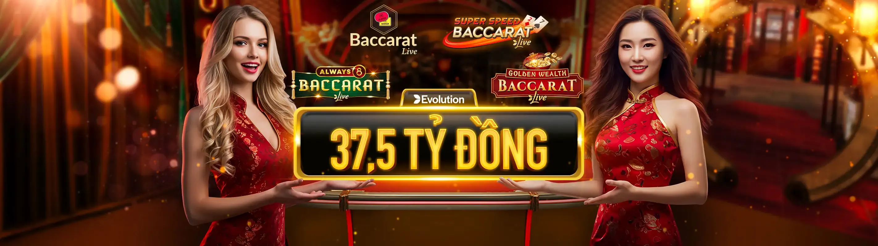 Bàn Baccarat sang trọng tại fvip88 hiện đang mở